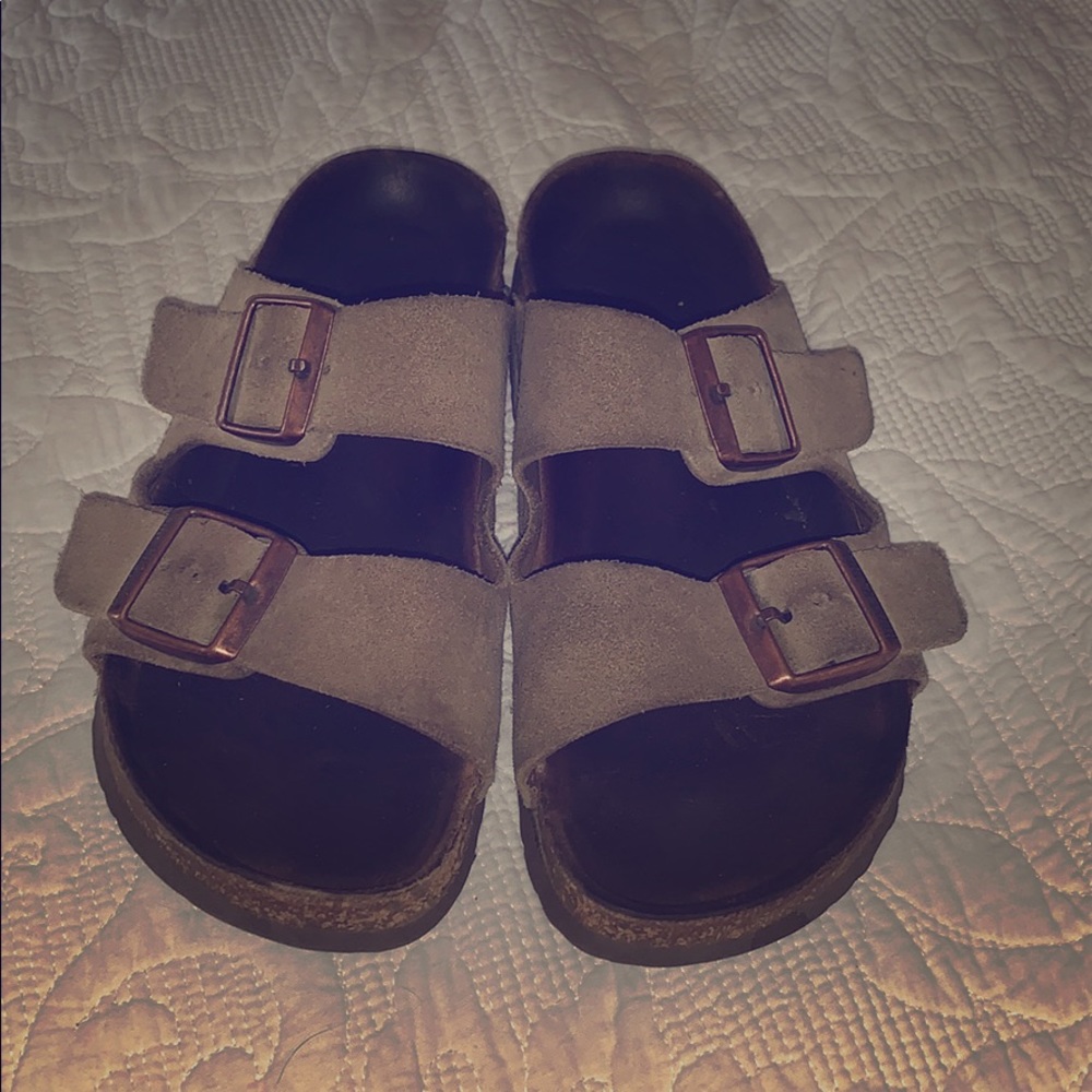 Tan Suede Birks